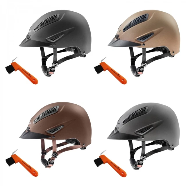Reithelm Reitkappe Reiterhelm Uvex Perfexxion II Verstellbar + Hufkratzer RL24