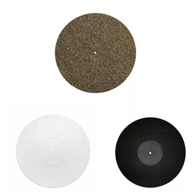 HiFi 12" Turntable Platter Mat Disc Vinyl Record Player Anti-static Pad 3mm Thin