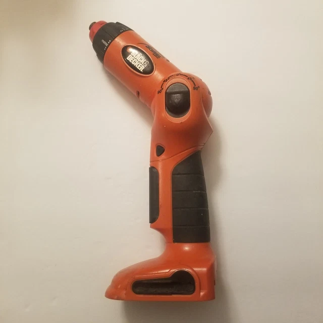 BLACK & DECKER XD1200 Cordless Drill 12 Volt Swivel Driver Power Tool