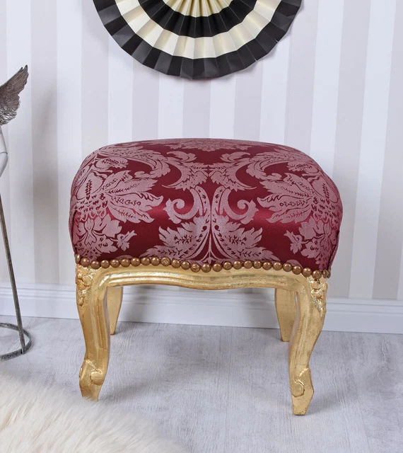 Tabouret Barockhocker Banquette Tabouret Baroque Tabouret Ottoman Repose-Pieds