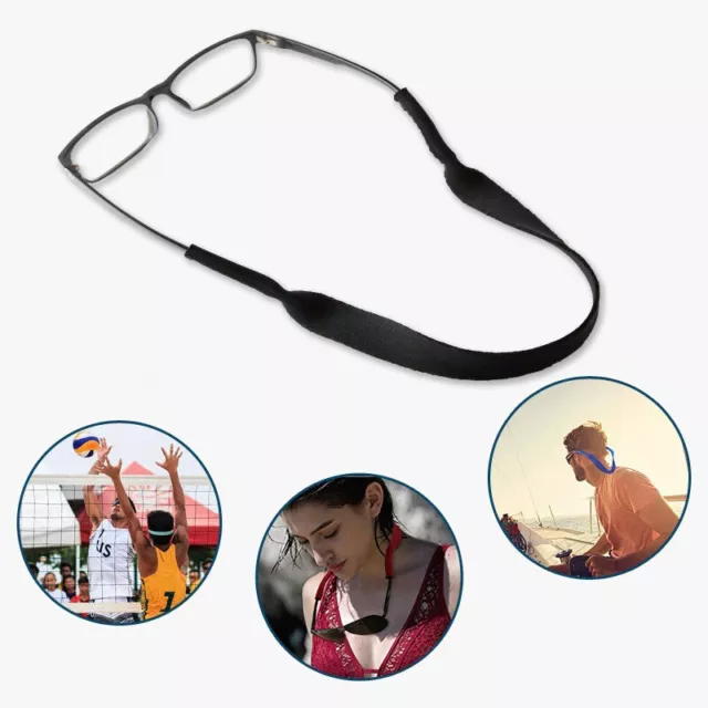 Eyeglasses Sports Holder Strap Premium Soft Neoprene Glasses Anti Slip S-wf