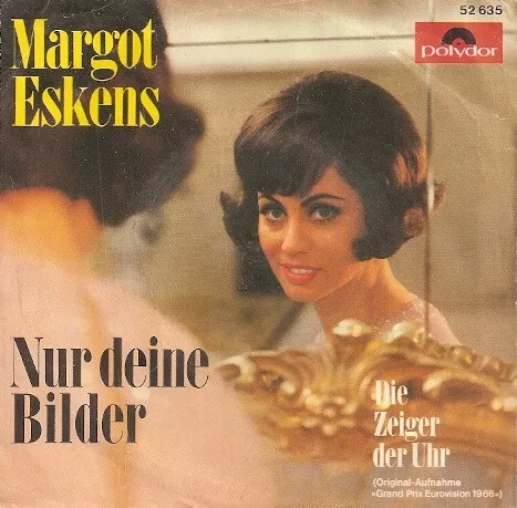 Margot Eskens - Die Zeiger Der Uhr (7", Single, Mono) (Very Good Plus (VG+) 2