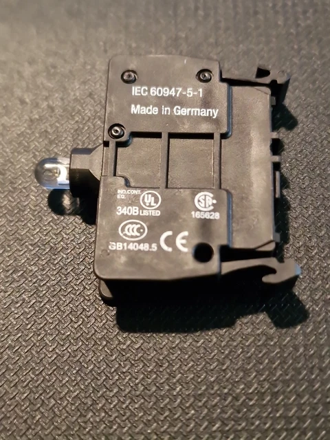 Unité D'éclairage Eaton M22-LED-B 22 Mm - LED Avant, 12-30V AC, Neuve Pour Armoire électrique