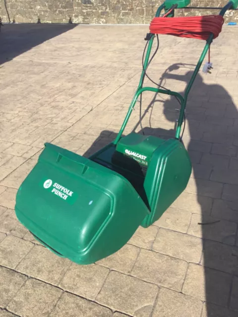 QUALCAST SUFFOLK PUNCH EP35 Electric Rotary Lawn Mower 20.00 PicClick UK