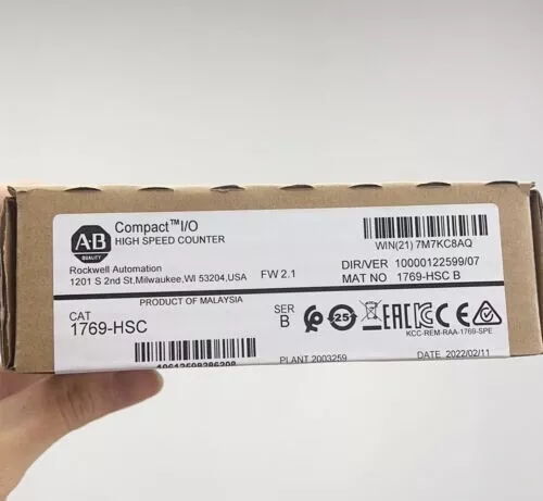 New Sealed AB 1769-HSC Ser /B CompactLogix High-Speed Counter Module