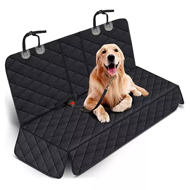 Waterproof Pet Dog Car Seat Cover Protector Mat Rear Back Seat Anti-Dirty Pad UK