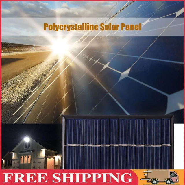 Pannello solare portatile 6 V mini sistema solare fai da te per telefono batteria ventola power bank