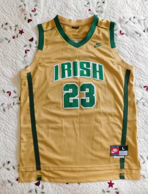 Nike Talented and Gifted #23 Irish Lebron James High School Jersey Size  Large
