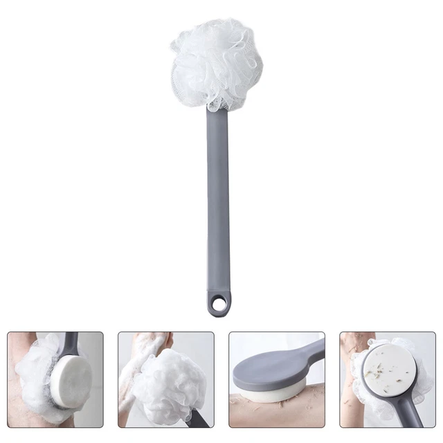 1 pieza Suministro de baño Esponja Cepillo de baño Cepillo de espalda Esponja Loofahs Cepillo