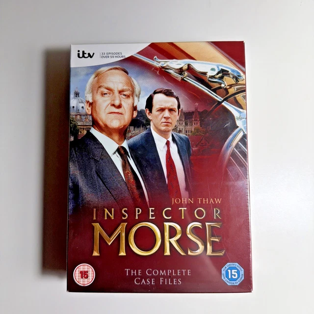 INSPECTOR MORSE DVD Complete Case Files Box Set 33 Episodes Region 2 ...