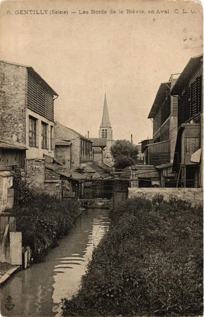 CPA AK GENTILLY Les Bords de la Bievre en Aval (671899)