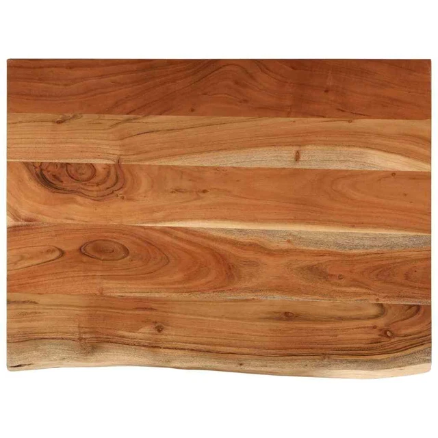 BATHROOM COUNTERTOP 70X60X2.5 cm Rectangular Solid Wood Acacia £113.35