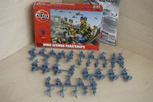 Airfix A01723 - Paracadutisti Britannici WWII | Figura In Plastica 1:72 | Kit Modellismo 40 Pezzi