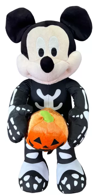 21" DISNEY SKELETON MICKEY HALLOWEEN GREETER decoration porch prop rare 2019