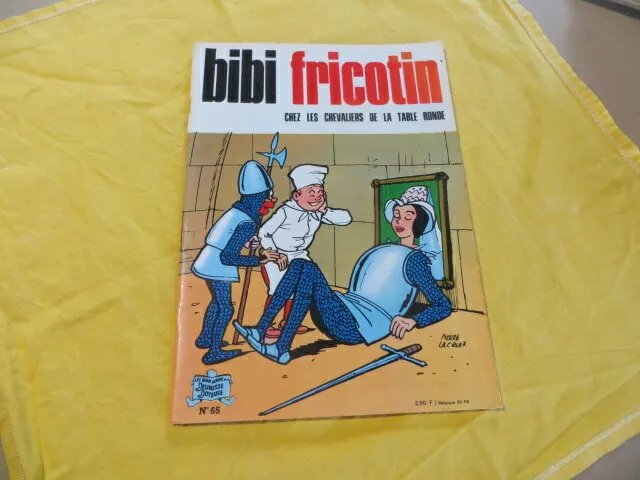 Bibi Fricotin chez les chevaliers de la table ronde - n°65 - 1974