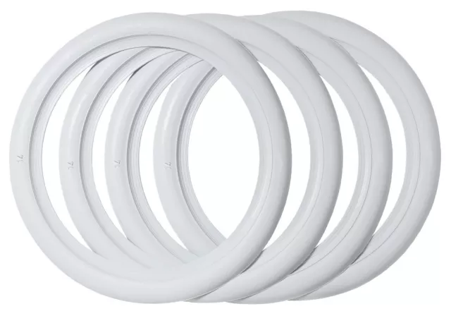 4X 14" White Wall Portawall Tyre Insert Trims Set Of 4. Free Ship Dhl