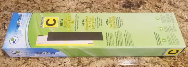 GermGuardian ~ True HEPA Air Purifier Filter ~ FLT5250PT ~ Size C
