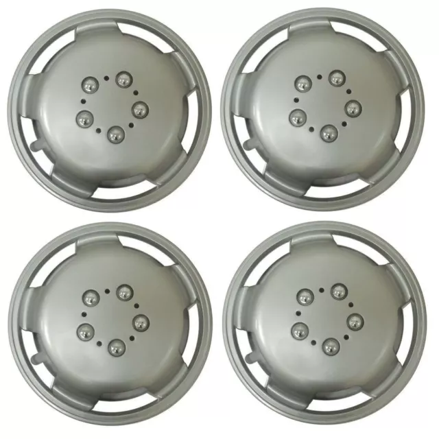 4 15 Inch Extra Deep Dish Van Wheel Trims Hub Caps For Light Commercial Vehicles