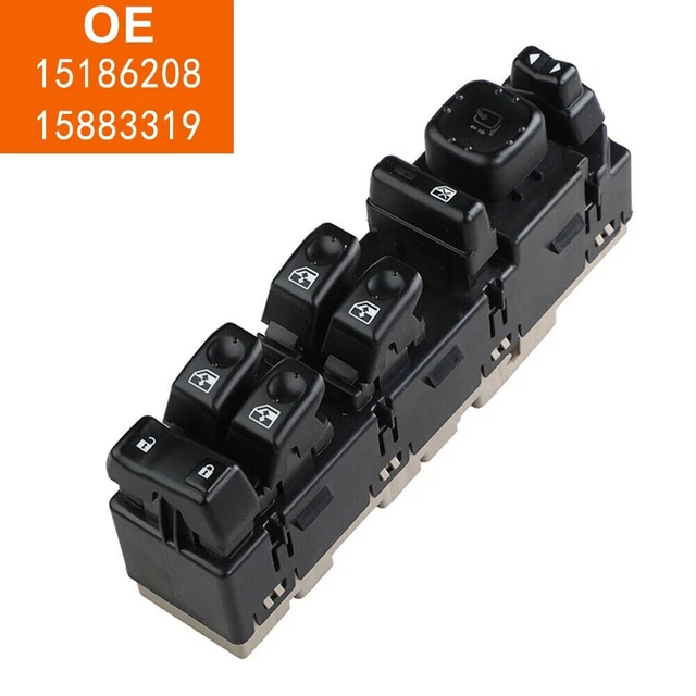 Interrupteur Commande Rétroviseur Pour Renault Clio III, Laguna, Mégane, Scenic - Référence 8200109014