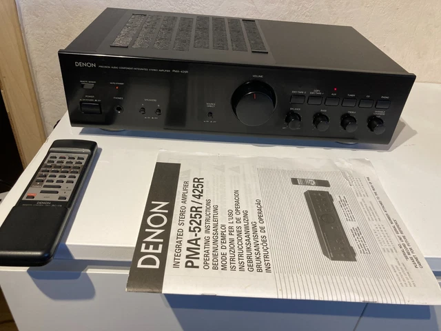 AMPLIFICATORE STEREO INTEGRATO Hi-Fi Denon PMA-720 - 80W per canale EUR