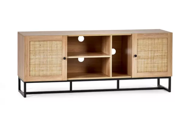 Padstow Oak TV Unit 2