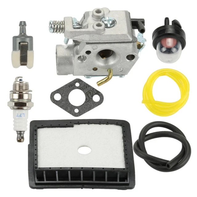 Adefol Kit Carburateur + Filtres + Bougie + Conduites Pour Tronçonneuse Stihl 041 / 041AV – Réf. 1110-120-0609