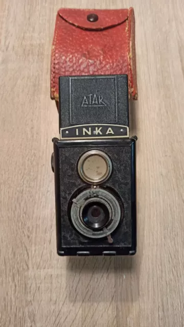 APPAREIL PHOTO TLR ATAK-INKA EN BAKÉLITE Vintage 1950-60