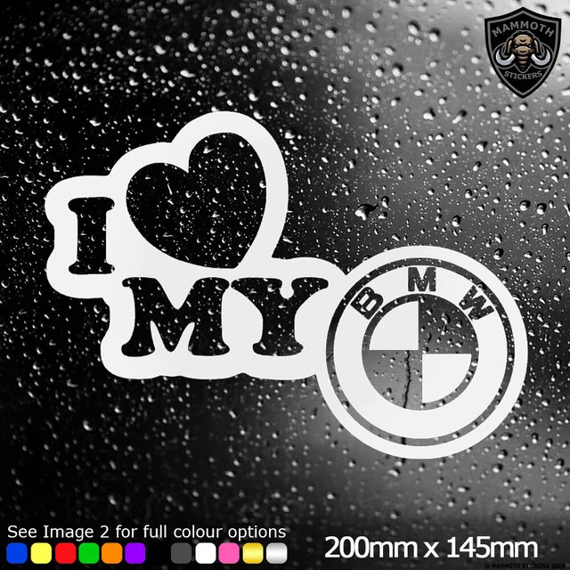 bmw sticker for cycle