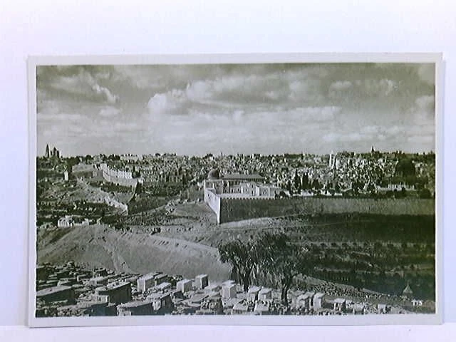 AK Jerusalem, Blick über die Stadt; Palästina; Israel; ungelaufen ca. 1925