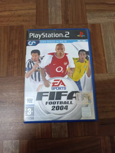 Ps2 Playstation 2 - Fifa  Football 2004  Pal  Italiano Completo