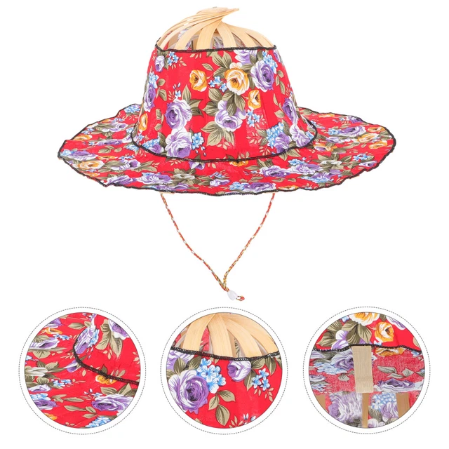 Cappello da spiaggia pieghevole cappello da sole parasole cappello estivo decorativo scomparti