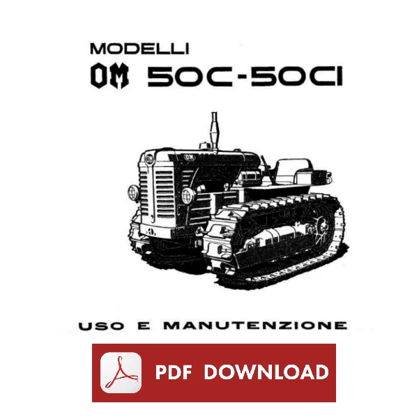 Trattore FIAT OM 615 Automatic Manuale uso manutenzione Libretto istruzioni ITA Trattore FIAT OM 615 Automatic Manuale uso manutenzione Libretto istruzioni ITA