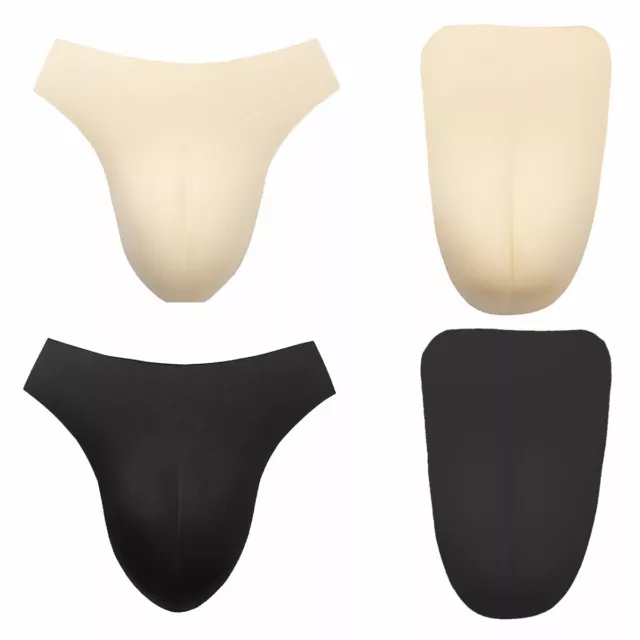 Men Camel Toe Fake Insert Pads Hiding Gaff Panty for Transgender Underwear