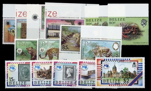 1983, Belize, 698-01 u.a., ** - 1749655