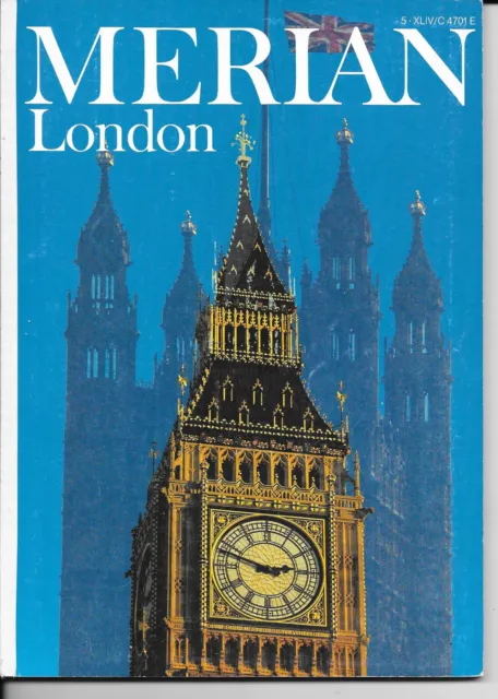 Merian London Ausgabe Heft 5/ Jahrgang 44 Mai 1991