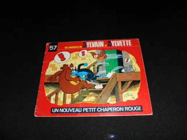 Albums Fleurette Nlle série Aventures  Sylvain et Sylvette 57 Un nouveau petit