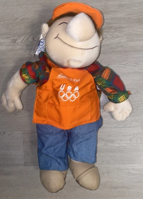VINTAGE HOME DEPOT Homer D Poe 15” Plush Doll $40.00 - PicClick CA