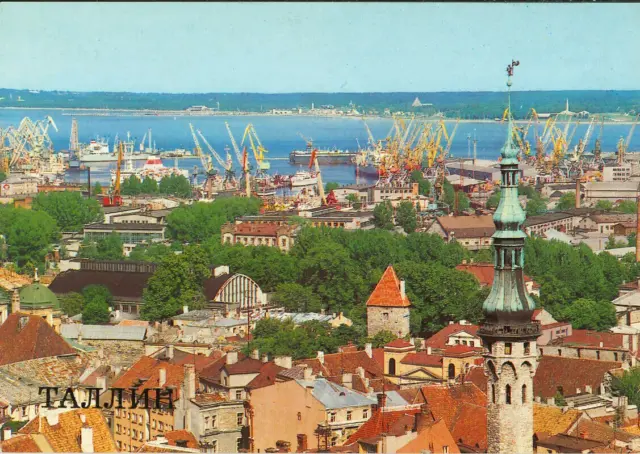 Estonia - Eesti - Tallinn - Old town - Altstadt - Port of Tallinn - Hafen - 1987