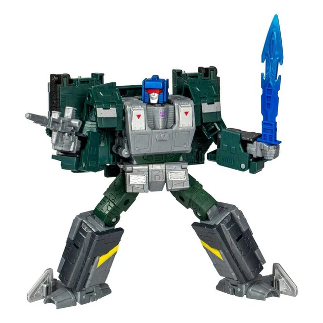 Transformers Legacy United Leader Class Galaxy Shuttle, Action Figure Da 19 Cm, Tripla Conversione, Con 5 Accessori E Rampa, Per Bambini 8+