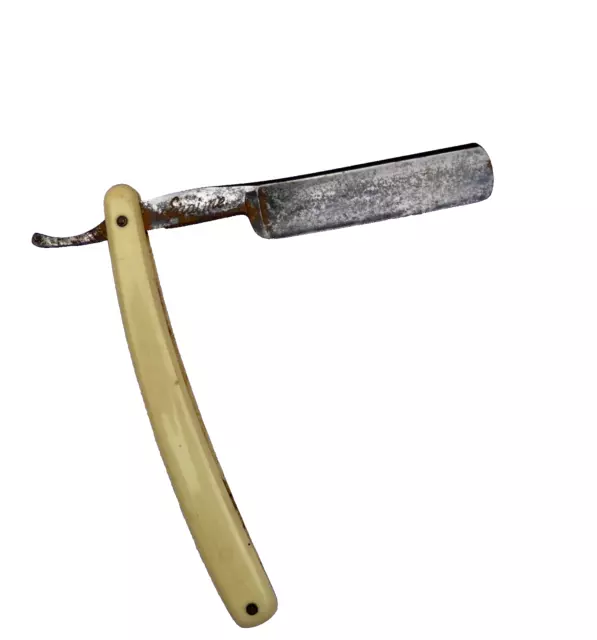 Ancien rasoir coupe choux JAGUAR vintage Straight Razor le jaguar 3