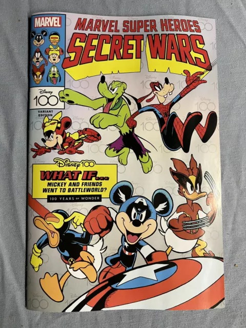 Marvel Comics AMAZING SPIDER-MAN #37 DE LORENZI DISNEY100 Variant (2023)
