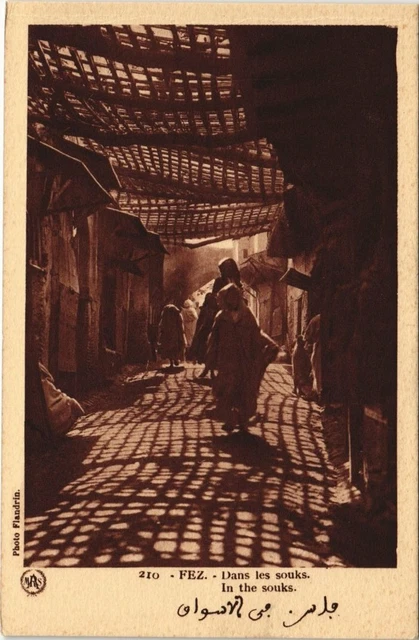 CPA AK MAROC FEZ Dans les Souks Flandrin (37842)