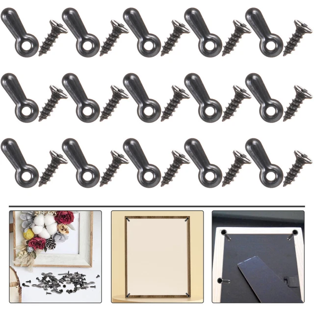 200 pz accessori per cornice fotografica hardware chiusure a rotazione immagine