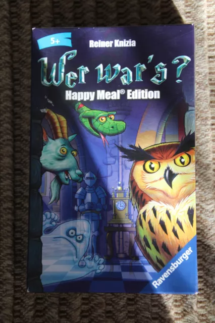Wer war's? - Ravensburger Gesellschaftsspiel, Familienspiel, neuwertig