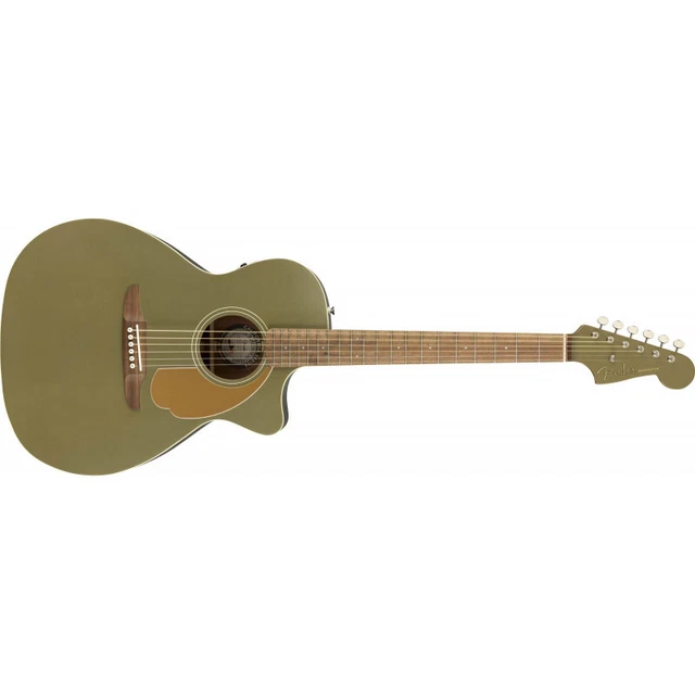 Fender Newporter Player - touche noyer - Olive Satin