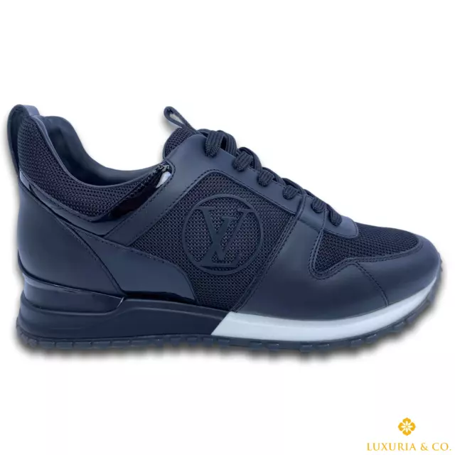 Louis Vuitton Run Away Sneaker 1A8KJ6 Black UK8 US9 EU42 100%Authentic