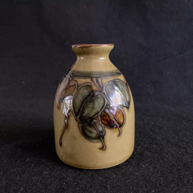 Vintage Otagiri Mercantile Co. OMC Japan Art Pottery Bud Vase Brown sticker 5.5"