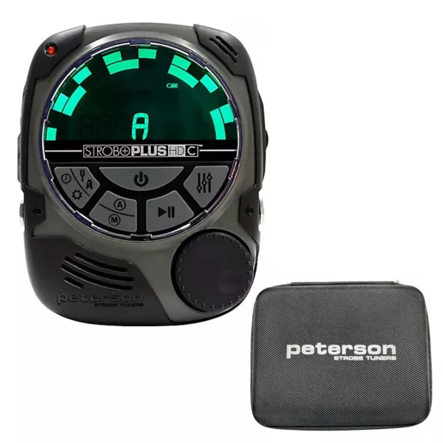 Peterson StroboPlus HDC - Chromatic Handheld Strobe Tuner with Peterson Case