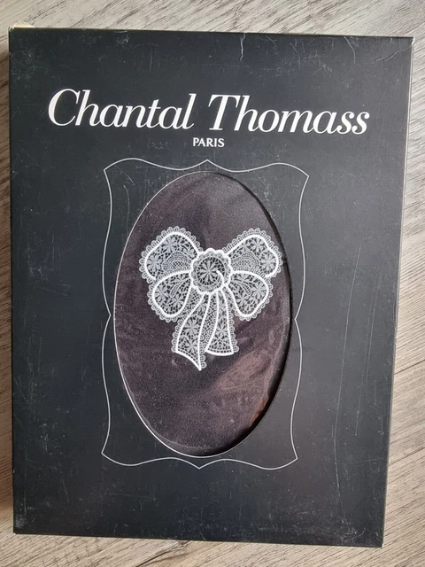 Collant Fantaisie Chantal Thomass – Noeud Dentelle Noir – Taille 2 – Neuf Avec étiquettes
