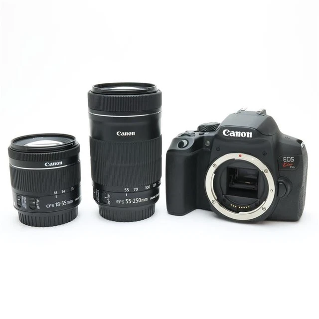 CANON EOS KISS X8I Double Zoom Kit £526.47 - PicClick UK